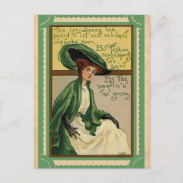  St Patricks Day Wearing Green Irish Poem Briefkaart