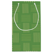 St Patrick's Day Weave Klein Cadeauzakje (Achterkant)