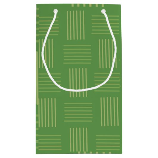 St Patrick's Day Weave Klein Cadeauzakje (Achterkant)