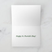 St. Patrick's Day Website Kaart (Binnen)