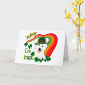 St. Patrick's Day Website Kaart (Gele Bloem)