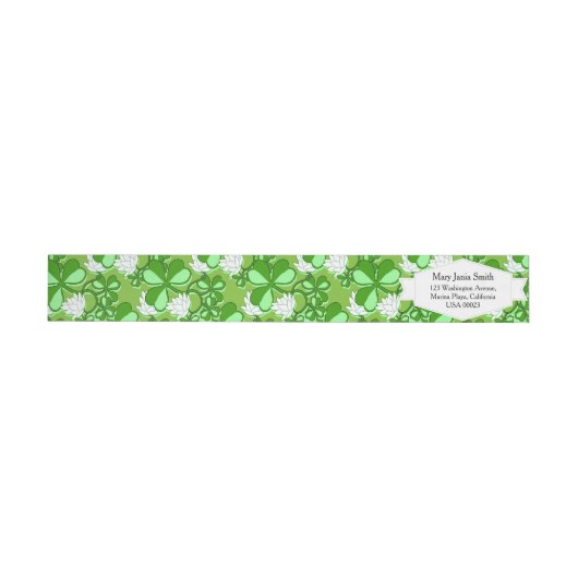 St. Patrick's Day Wedding Green Shamrock Ierland (Individueel)