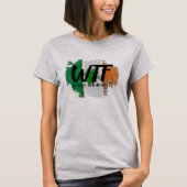 St. Patrick's Day Wee Bit Irish WTF Shirt (Voorkant)