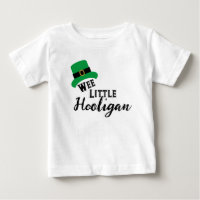 St. Patrick's Day - Wee Little Hooligan Design T-s