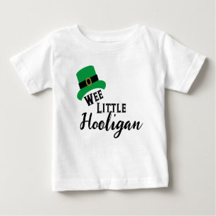 St. Patrick's Day - Wee Little Hooligan Design T-s