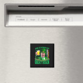 St Patrick's Day weer geweldig Funny Trump 3 Magneet (Insitu (Vaatwasser))