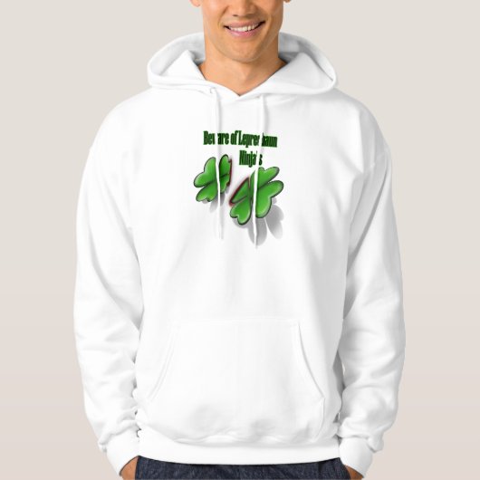 St. Patrick's Day, wees op de leprechaun ninja's Hoodie (Voorkant)