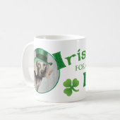 St. Patrick's Day Weimaraner Koffiemok (Voorkant links)