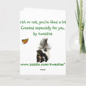 St Patrick's Day wensen worden 'geurd' op uw manie Kaart (Achterkant)