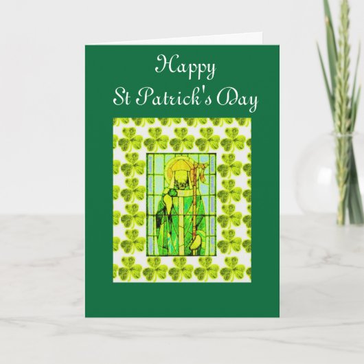 St Patricks Day wenskaart Kaart (Voorkant)