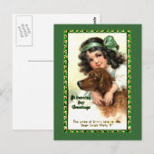  St Patricks Day Wenskaart Producten Briefkaart (Voorkant / Achterkant)