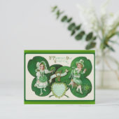 St. Patrick's Day Wenskaarten Briefkaart (Staand voorkant)