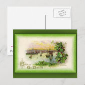 St. Patrick's Day Wenskaarten Waterford Uitzicht Briefkaart (Voorkant / Achterkant)