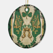 St. Patricks Day Wensornament Keramisch Ornament (Links)