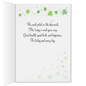 St. Patrick's Day West Highland Terrier (Binnen (Rechts))