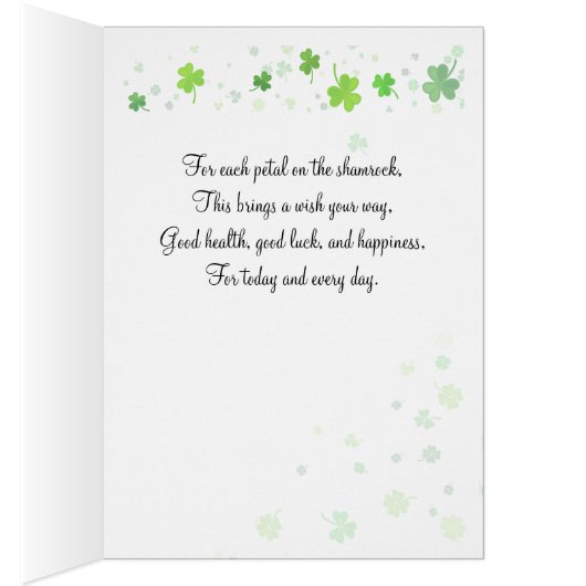 St. Patrick's Day West Highland Terrier (Binnen (Rechts))