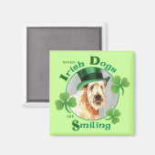 St. Patrick's Day Wheaten Terrier Magneet (Voorkant / Achterkant)