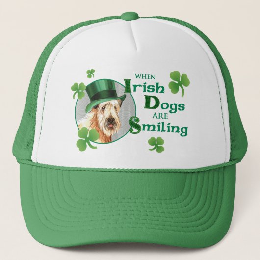 St. Patrick's Day Wheaten Terrier Trucker Pet (Voorkant)