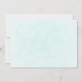 St. Patrick's Day Whimsical Rainbow & Clover Save The Date (Achterkant)