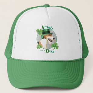 St. Patrick's Day Wire Fox Terrier Trucker Pet