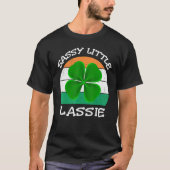 St Patricks Day Women Baby Toddler Sassy Little L T-shirt (Voorkant)