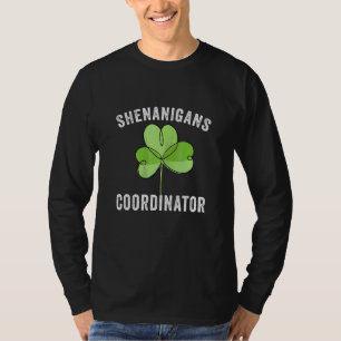 St Patricks Day Women Shenanigans Coordinator T-shirt