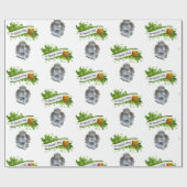 St. Patrick's Day Wrapping Paper Angel Cadeaupapier (Vlak)
