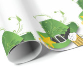 St. Patrick's Day Wrapping Paper Beer Cadeaupapier (Rol Hoek)