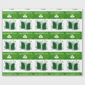 St. Patrick's Day Wrapping Paper Beer Cadeaupapier (Vlak)