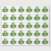 St Patrick's Day Wrapping Paper Cadeaupapier (Vlak)
