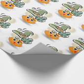 St. Patrick's Day Wrapping Paper Cat Cadeaupapier (Hoek)