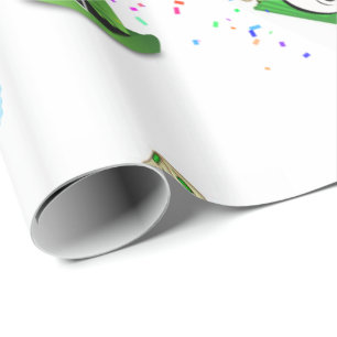 St. Patrick's Day Wrapping Paper Cupcake Rainbow Cadeaupapier