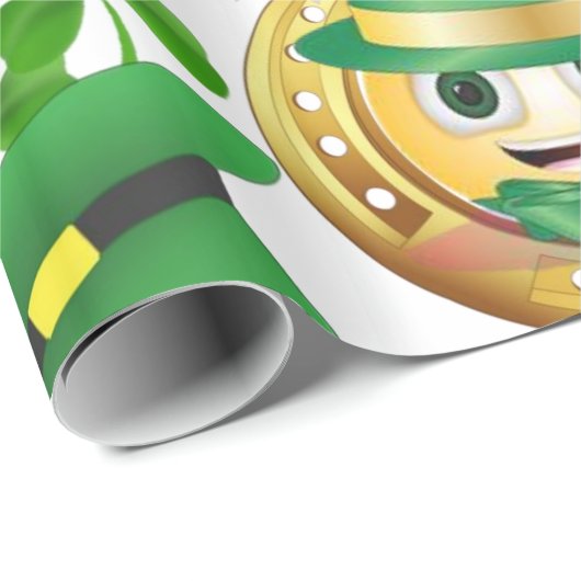 St. Patrick's Day Wrapping Paper Hoefijzer Cadeaupapier (Rol Hoek)