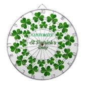 St Patrick's Day Wreath Thunder_Cove Dartbord (Voorkant)
