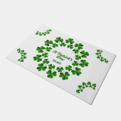 St Patrick's Day Wreath Thunder_Cove Deurmat (Schuin)