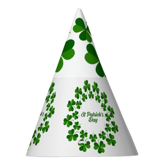 St Patrick's Day Wreath Thunder_Cove Feesthoedjes (Rechts)