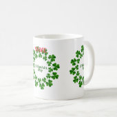 St Patrick's Day Wreath Thunder_Cove Koffiemok (Voorkant rechts)