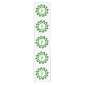 St Patrick's Day Wreath Thunder_Cove Korte Tafelloper (Voorkant)