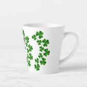 St Patrick's Day Wreath Thunder_Cove Latte Mok (Rechts)