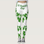 St Patrick's Day Wreath Thunder_Cove Leggings (Voorkant)