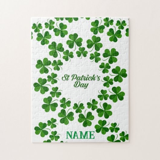 St Patrick's Day Wreath Thunder_Cove Legpuzzel (Verticaal)