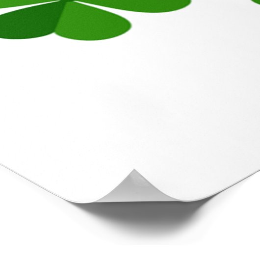 St Patrick's Day Wreath Thunder_Cove Poster (Hoek)