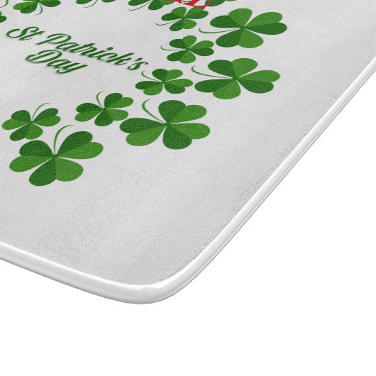 St Patrick's Day Wreath Thunder_Cove Snijplank (Hoek)