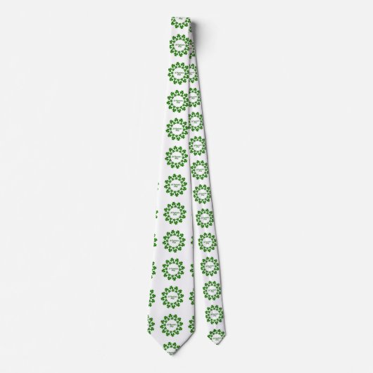 St Patrick's Day Wreath Thunder_Cove Stropdas (Voorkant)