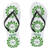 St Patrick's Day Wreath Thunder_Cove Teenslippers (Voetbed)