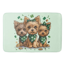 St. Patrick's Day Yorkshire Terriër Honden Badmat