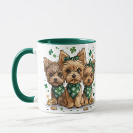 St. Patrick's Day Yorkshire Terriër Honden Mok