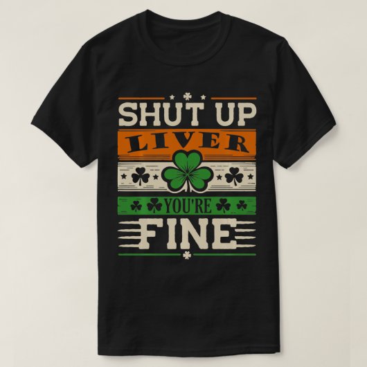 St Patricks Day Youre Fine St Patricks Day T-shirt (Design voorkant)