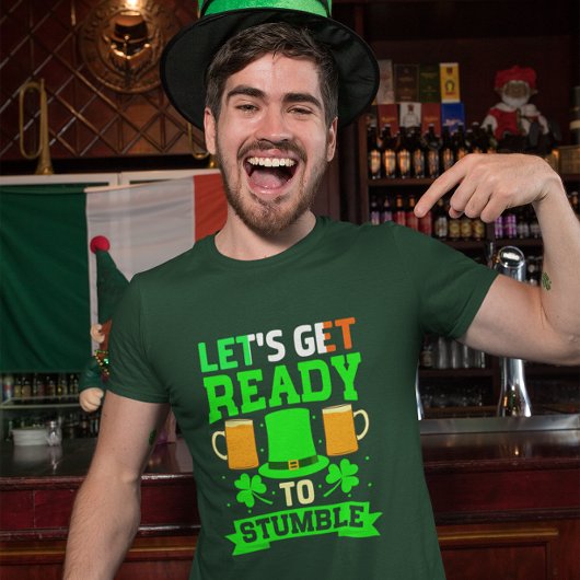 St Patrick's Day zal klaar zijn om te slapen T-shirt