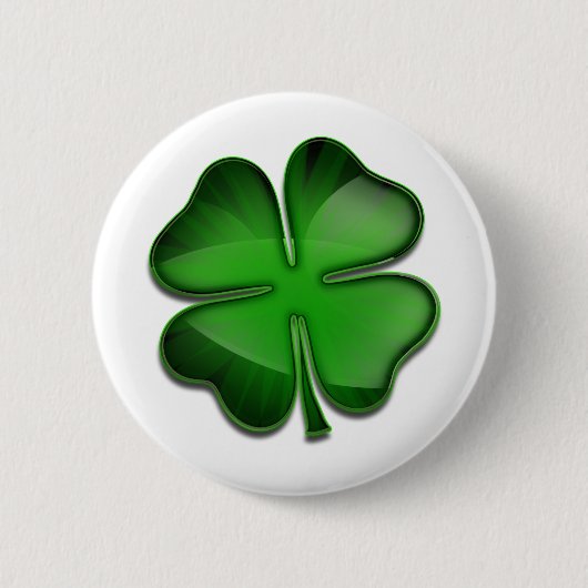 St. Patrick's Day Zing Ronde Button 5,7 Cm (Voorkant)